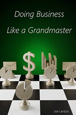 Book cover image for Doing Business Like a Grandmaster by Joe Lenton